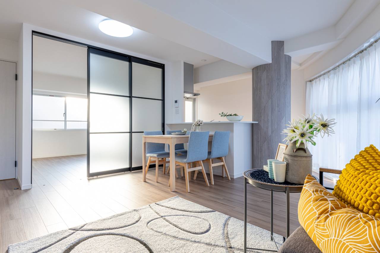 コスモ住吉川<br>買取物件リフォーム完了いたしました。<br>どこよりも好きな場所に